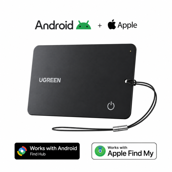 UGREEN Finder Slim Pro Tracker Android Find Hub + Apple Find My – 1 Year Warranty